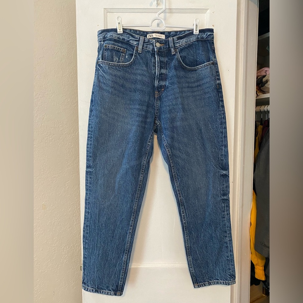 Zara Mens Slim Taper denim